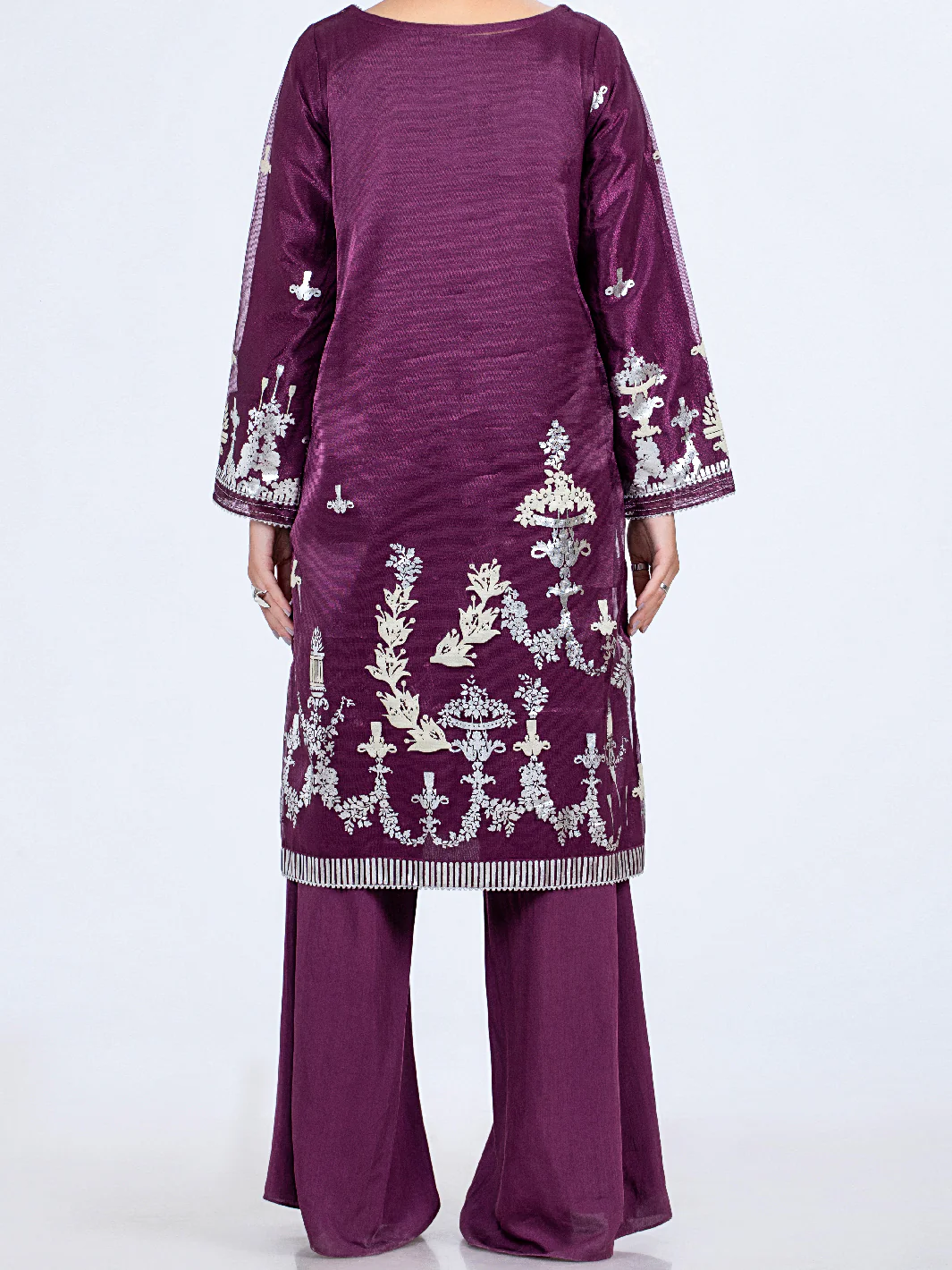 Purple Tunic - ALP-LK-1344 - Image 2