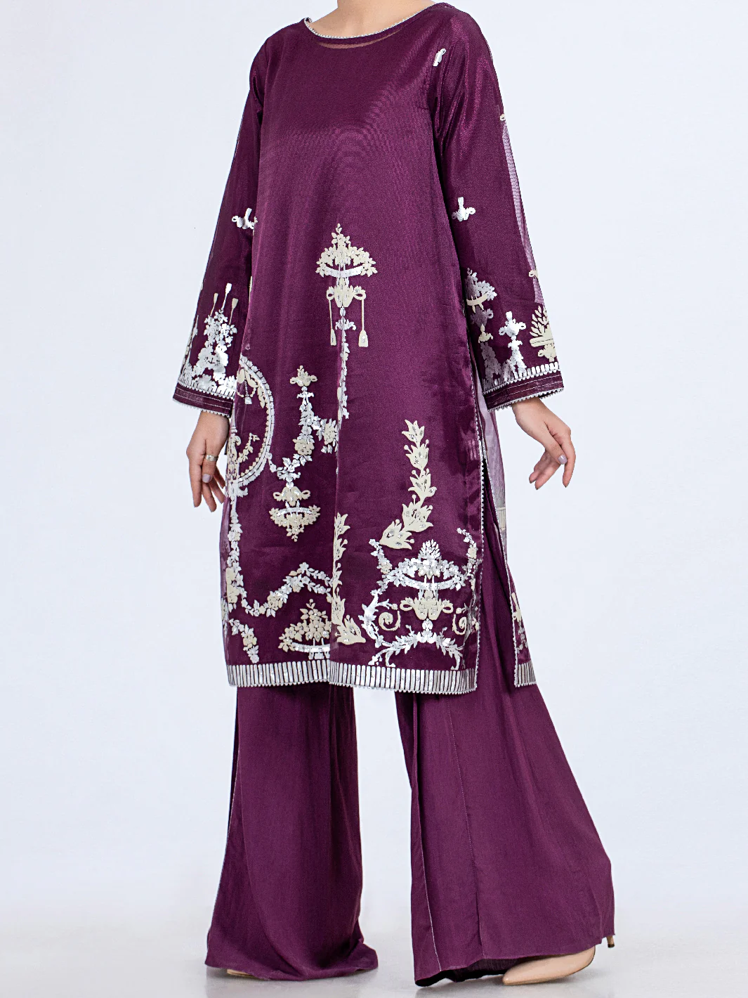 Purple Tunic - ALP-LK-1344 - Image 4