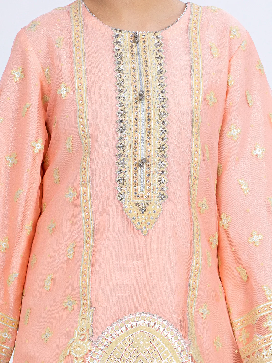 Peach Tunic - ALP-LK-1345 - Image 3
