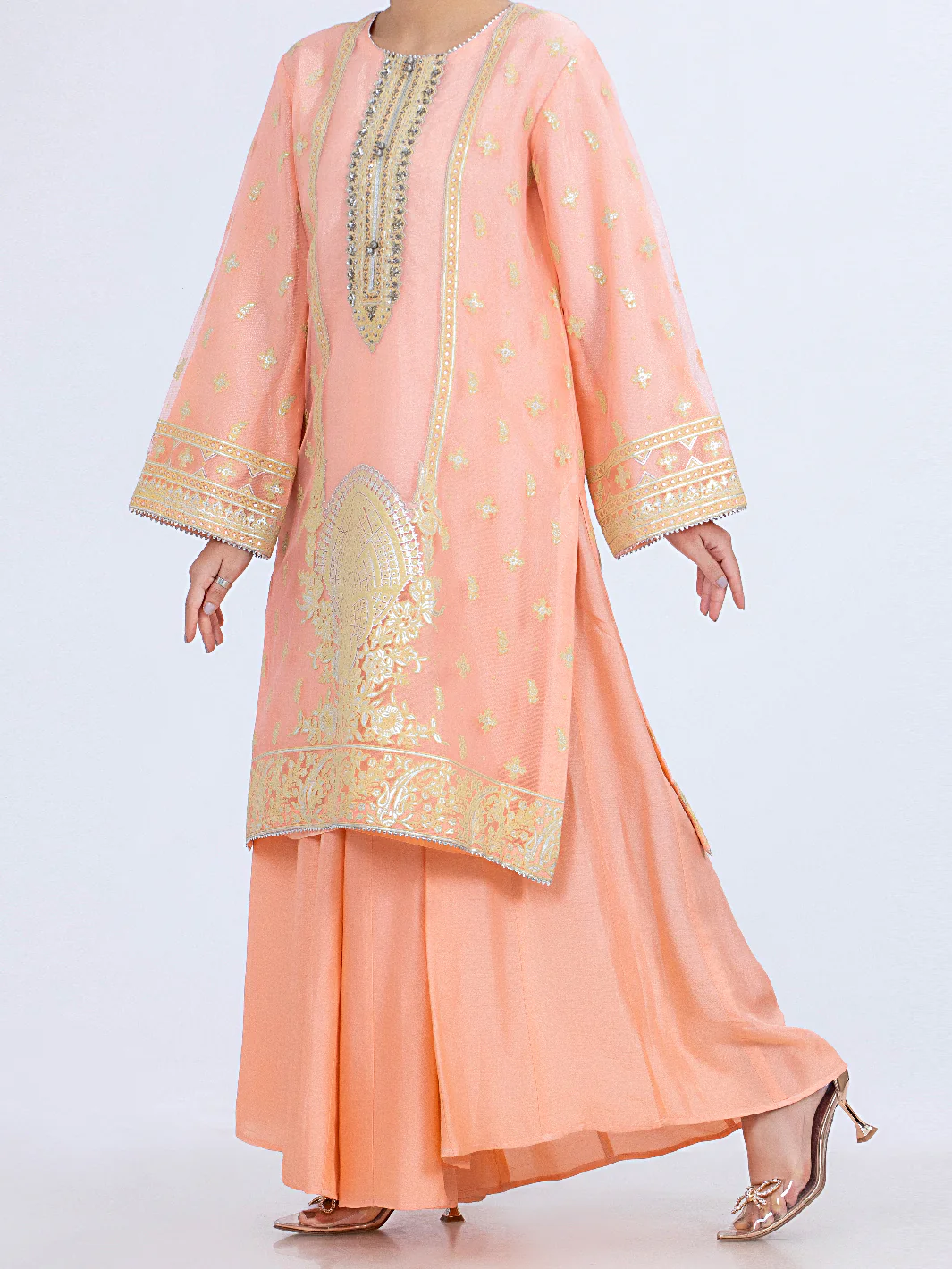 Peach Tunic - ALP-LK-1345 - Image 4
