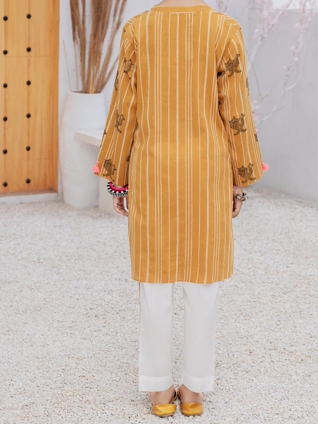 Mustard 2Pc Stitched - ALT-2PS-LKS-1078 - Image 2