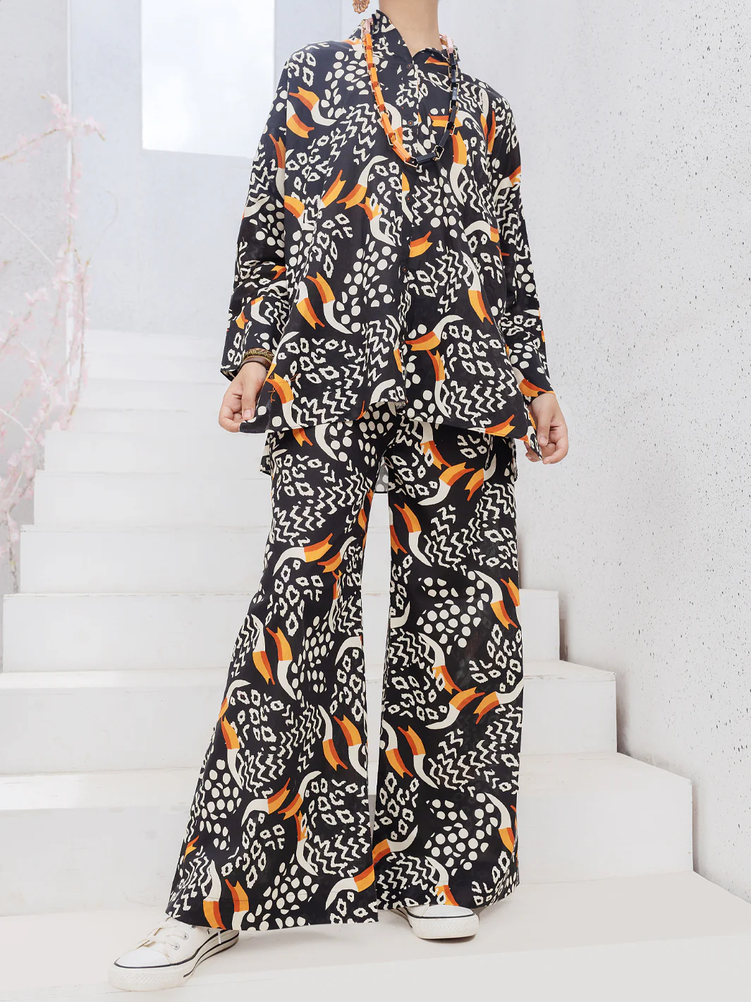 Black 2Pc Stitched - ALT-2PS-LKS-1088