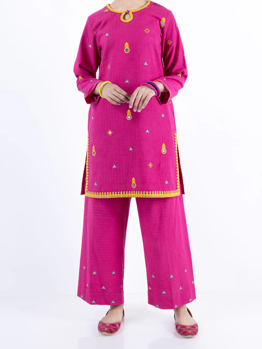 Pink 2Pc Stitched - ALT-2PS-LKS-1100