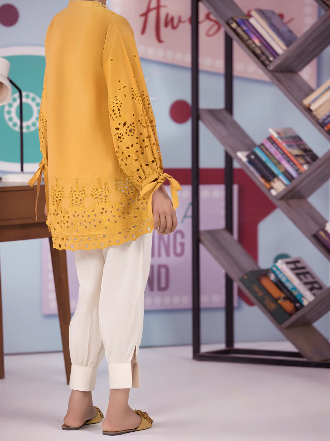 Mustard Kurti - ALT-LK-1004 - Image 2