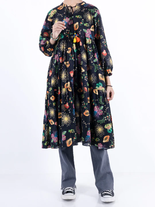 Black Kurti - ALT-LK-1094