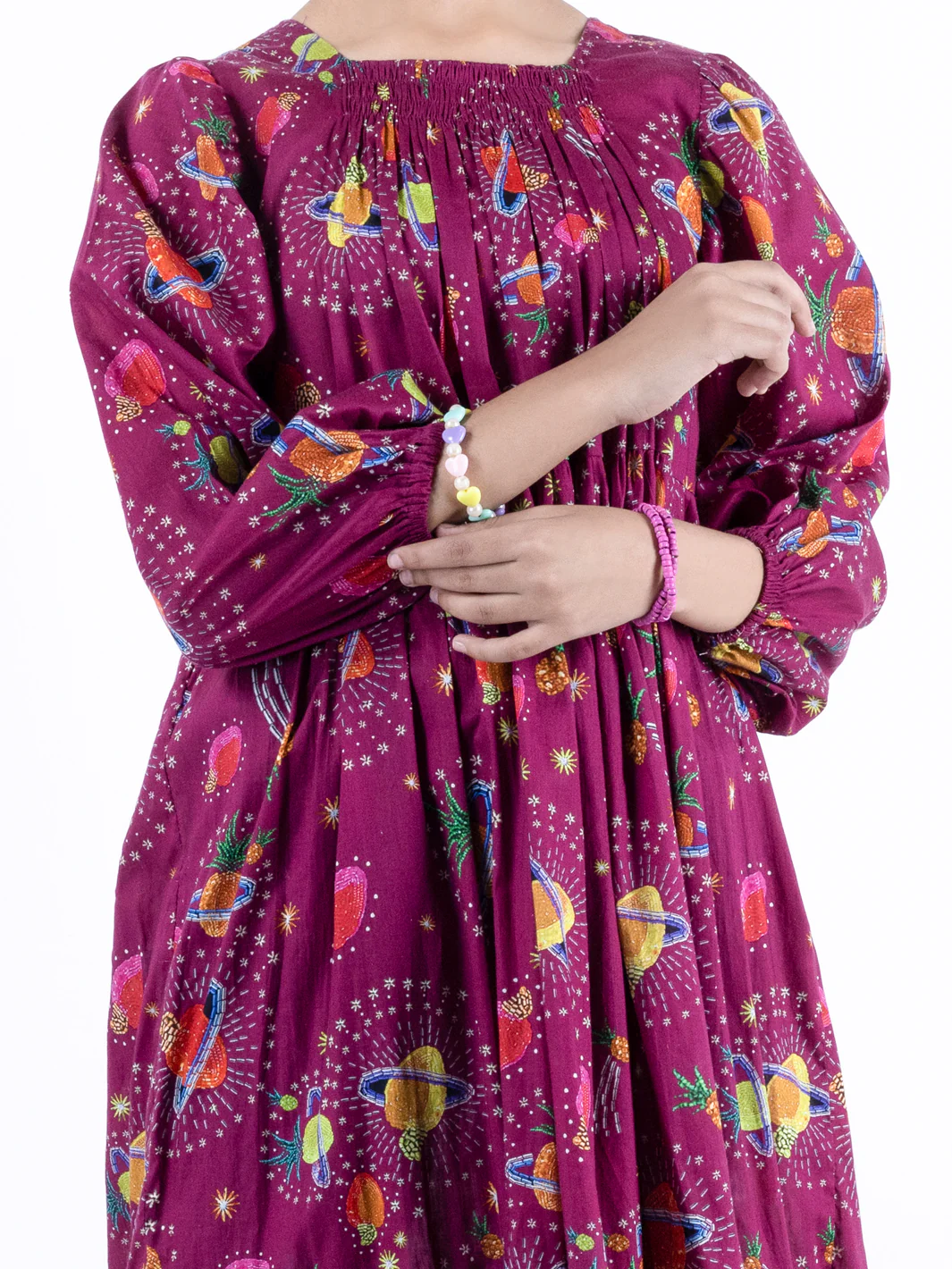 Purple Kurti - ALT-LK-1095 - Image 3