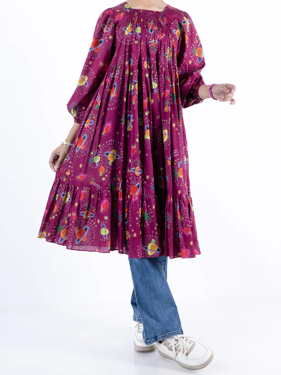 Purple Kurti - ALT-LK-1095 - Image 4