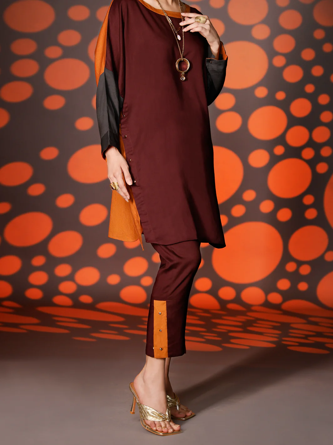 Maroon 2Pc Stitched - AWP-2PS-308 - Image 3