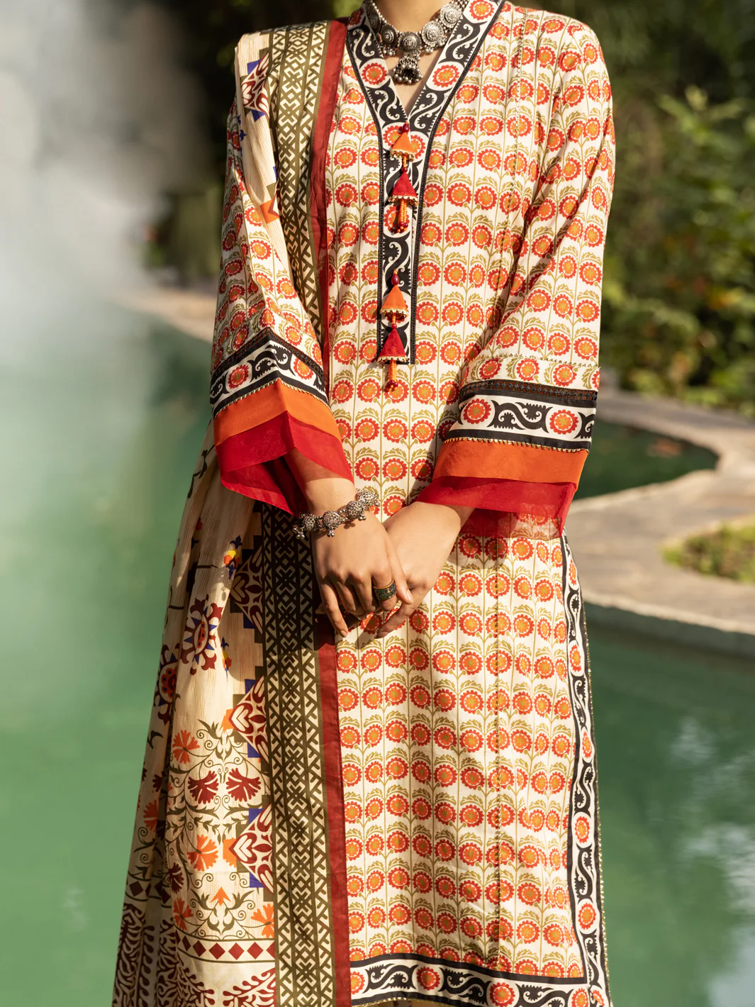 Multicolor 2Pc Unstitched - AWP-2PS-592 - Image 4