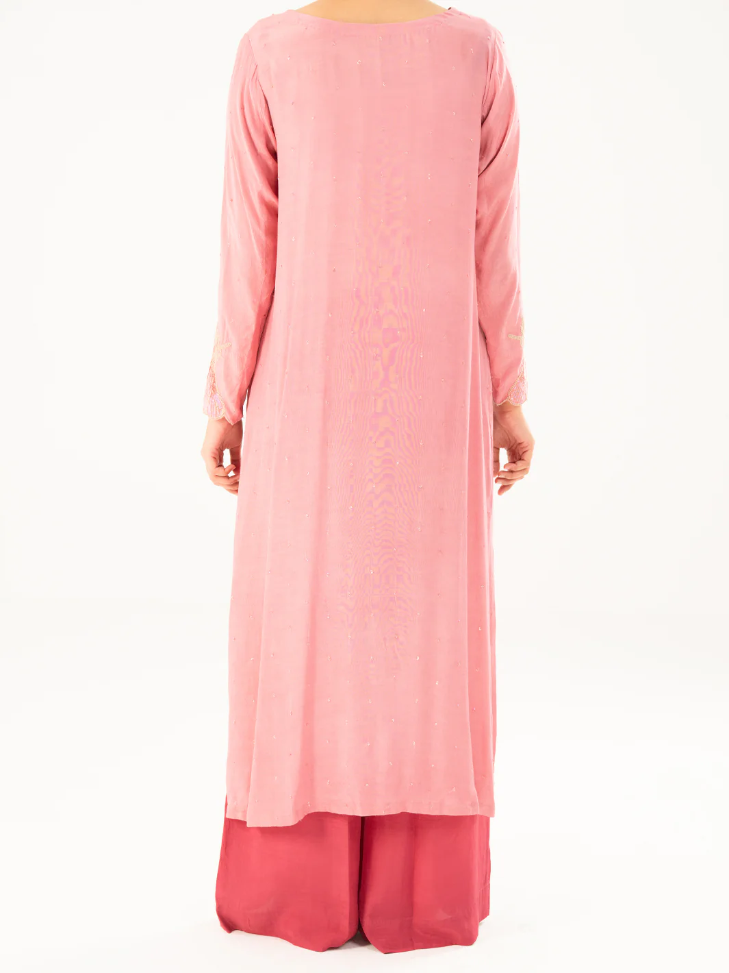 Pink Thai Silk 2Pc Stitched - AWP-2PS-LKS-824 - Image 2