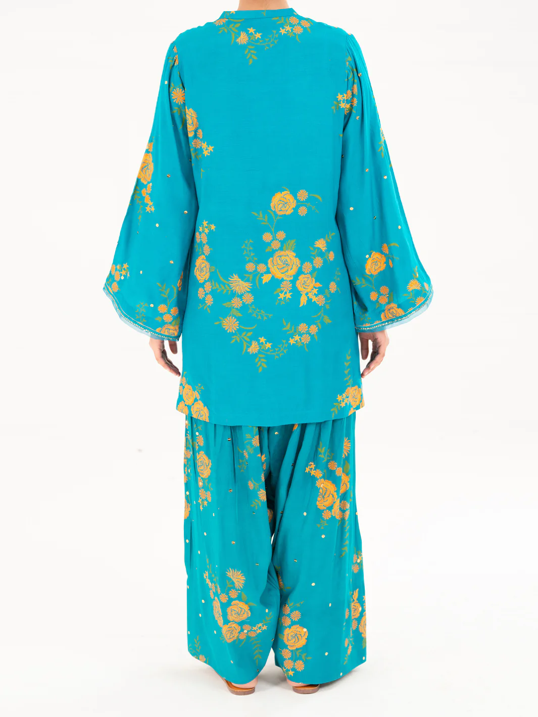 Ferozi Poly-Raw Silk 2Pc Stitched - AWP-2PS-LKS-827 - Image 2