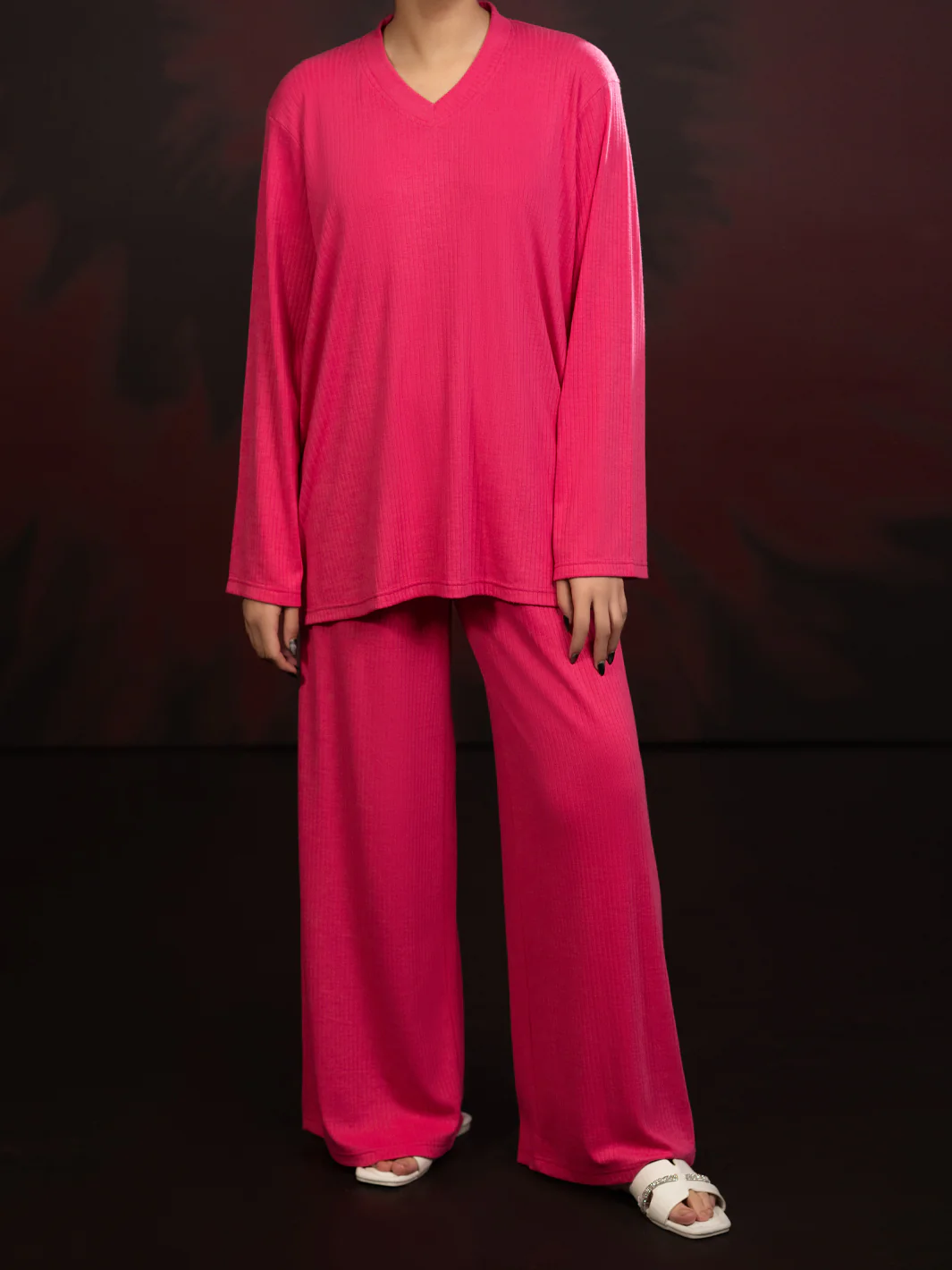 Pink Twill 2Pc Stitched - AWP-2PS-LKS-921