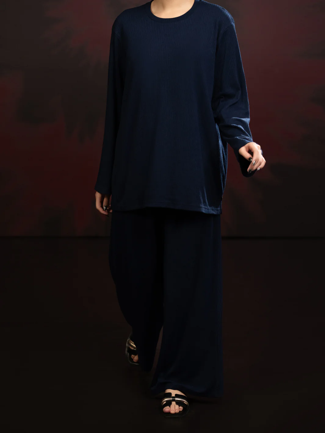 Grey Twill 2Pc Stitched - AWP-2PS-LKS-922 - Image 3