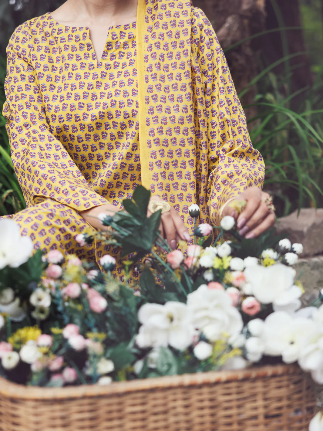 Mustard Lawn 3Pc Stitched - AWP-3PS-857 - Image 3