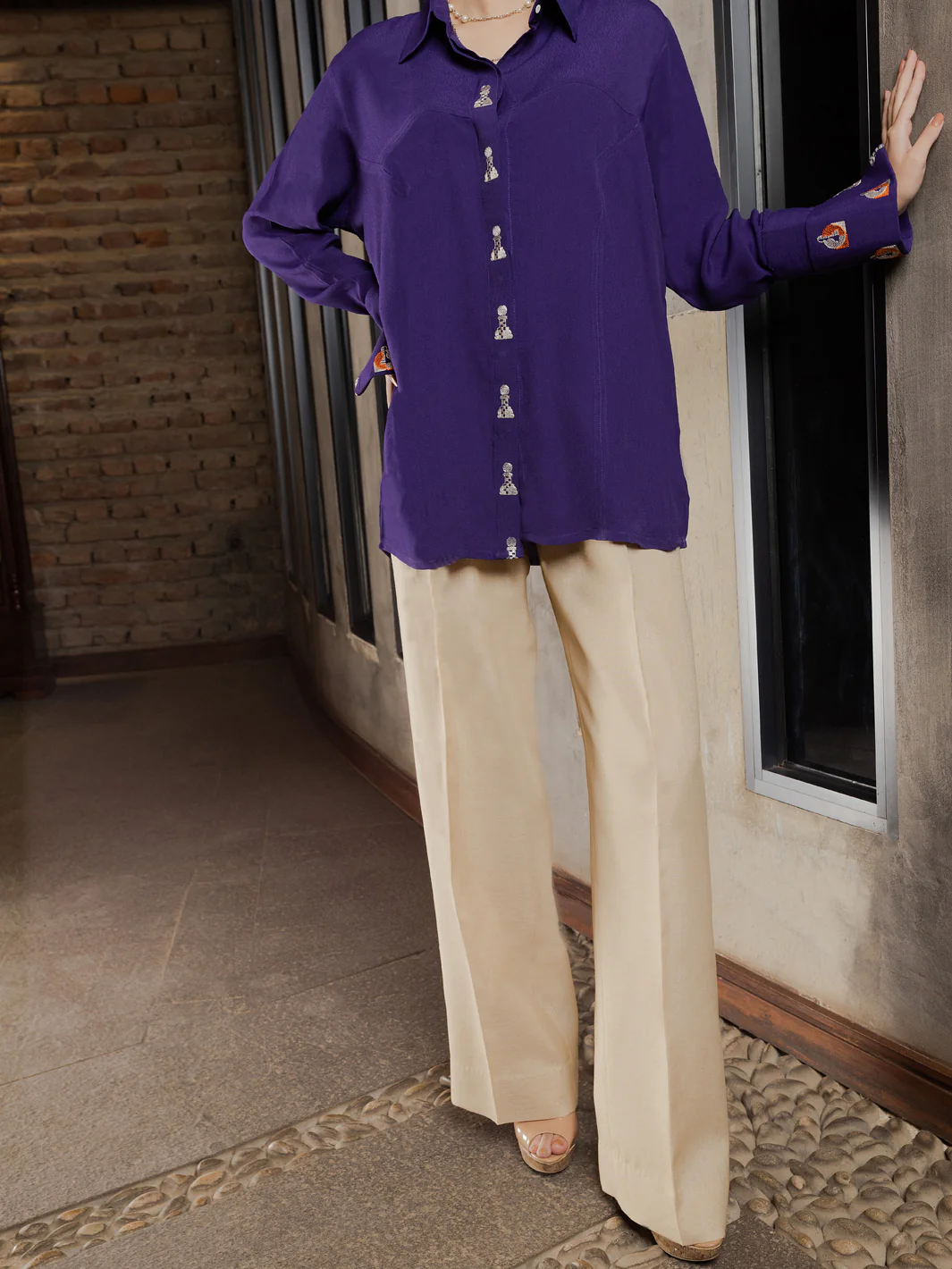Purple Kurti - AWP-LK-599
