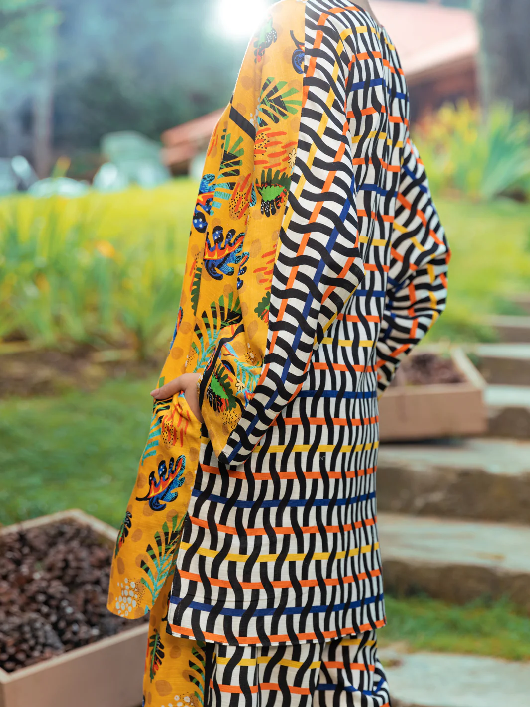 Yellow Kurti - AWP-LK-605 - Image 4
