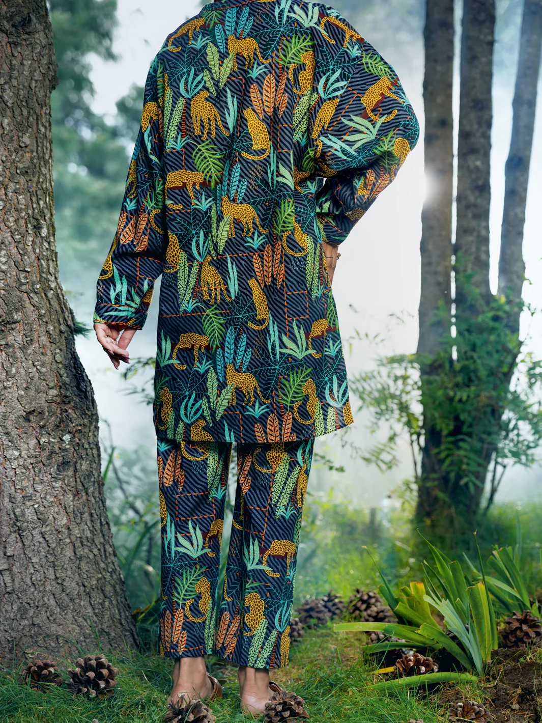 Green Kurti - AWP-LK-609 - Image 2