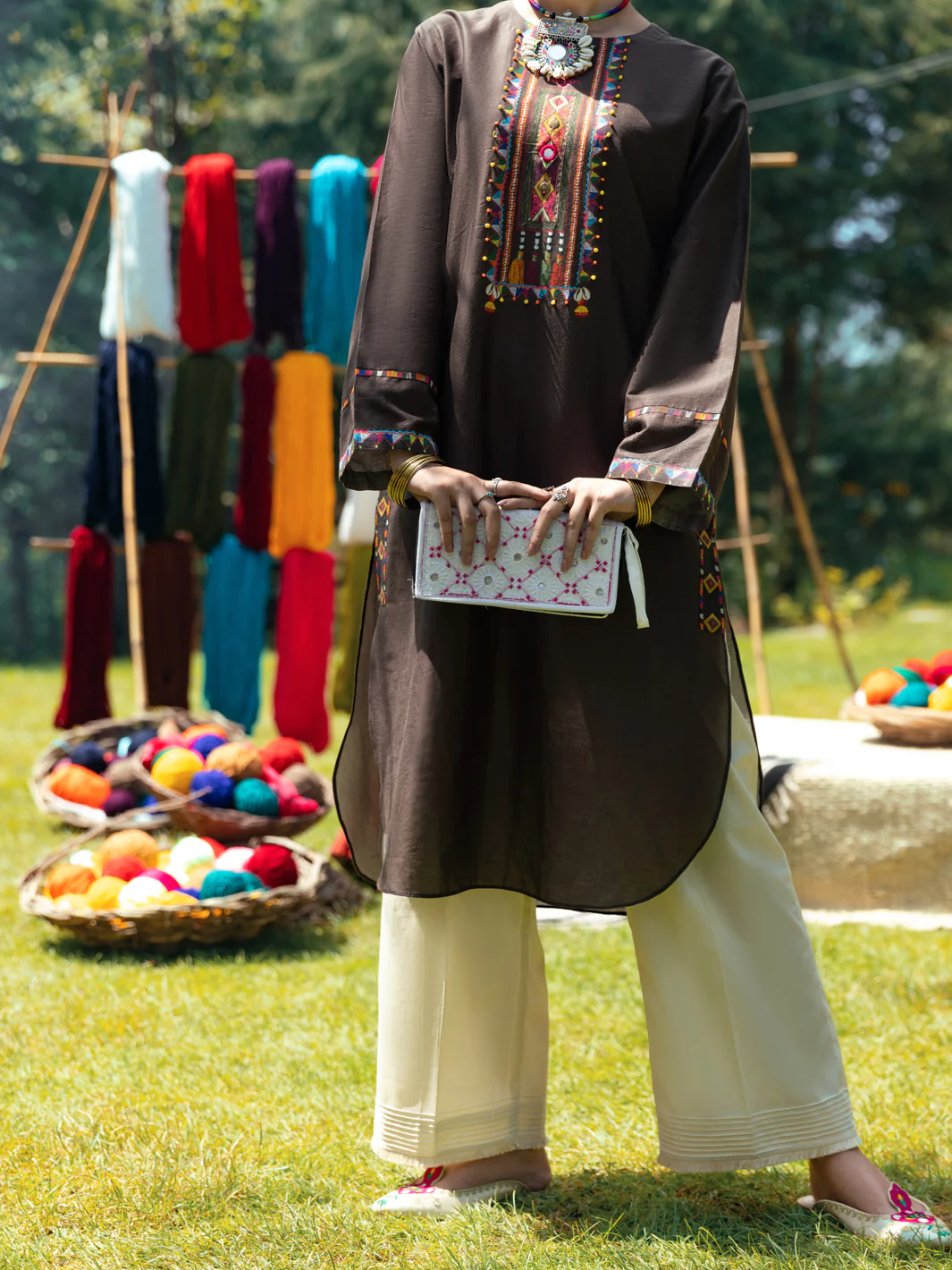 Brown Kurti - AWP-LK-612