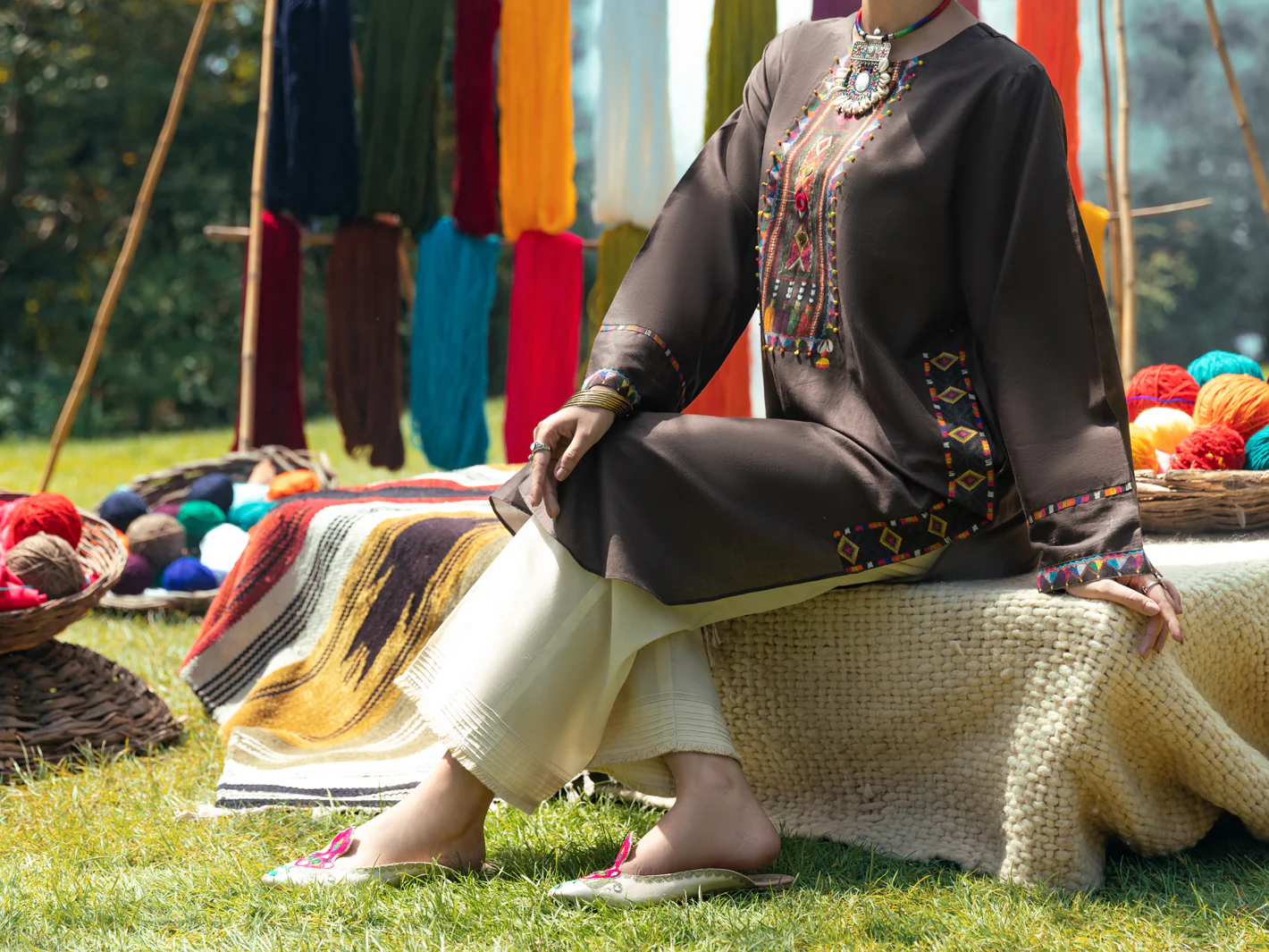 Brown Kurti - AWP-LK-612 - Image 3