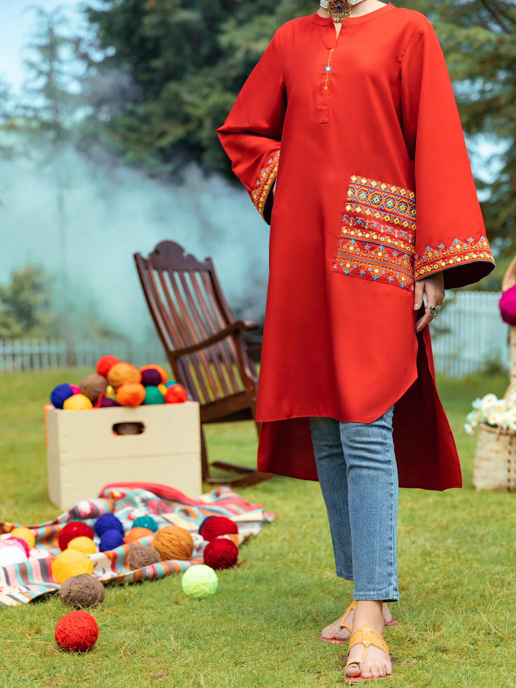 Red Kurti - AWP-LK-615