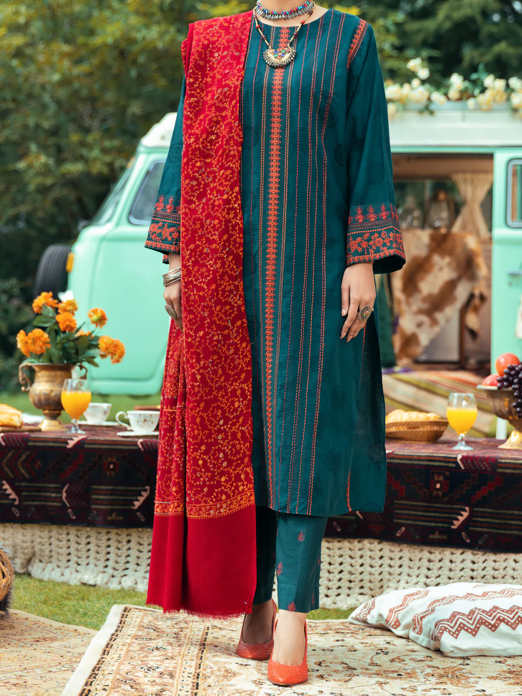 Green Kurti - AWP-LK-618