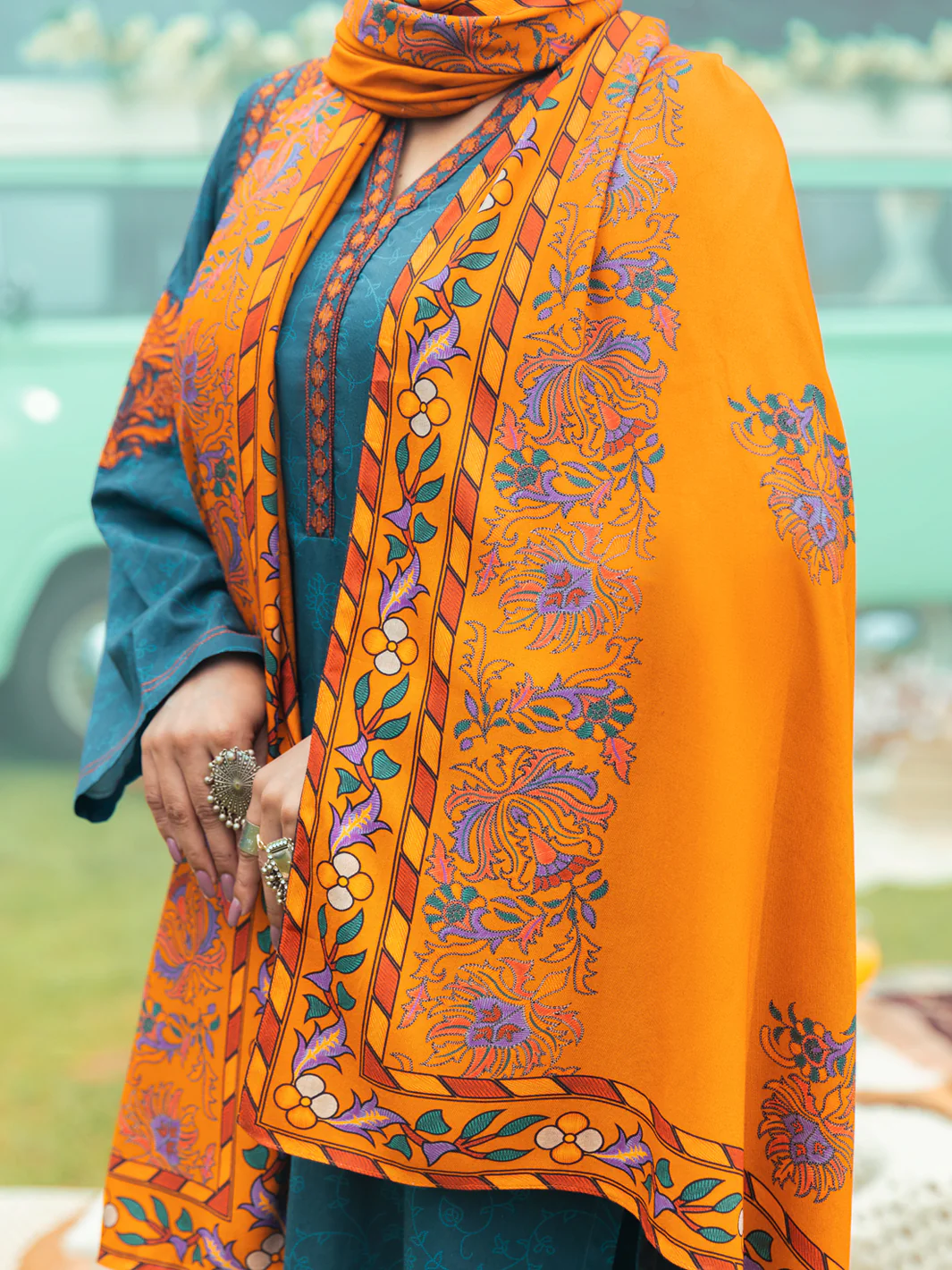 Mustard Stole - AWP-ST-624 - Image 2