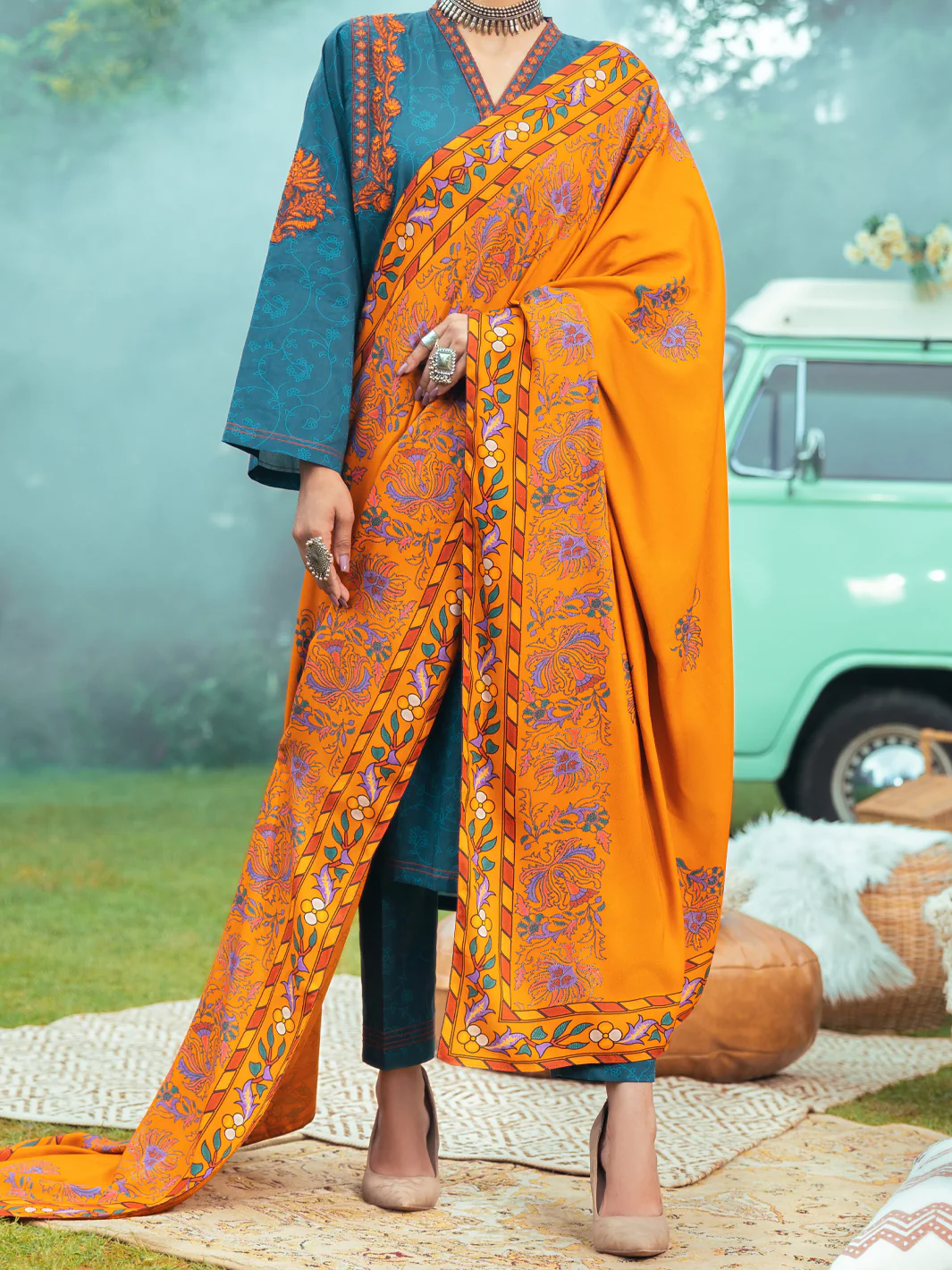 Mustard Stole - AWP-ST-624 - Image 3