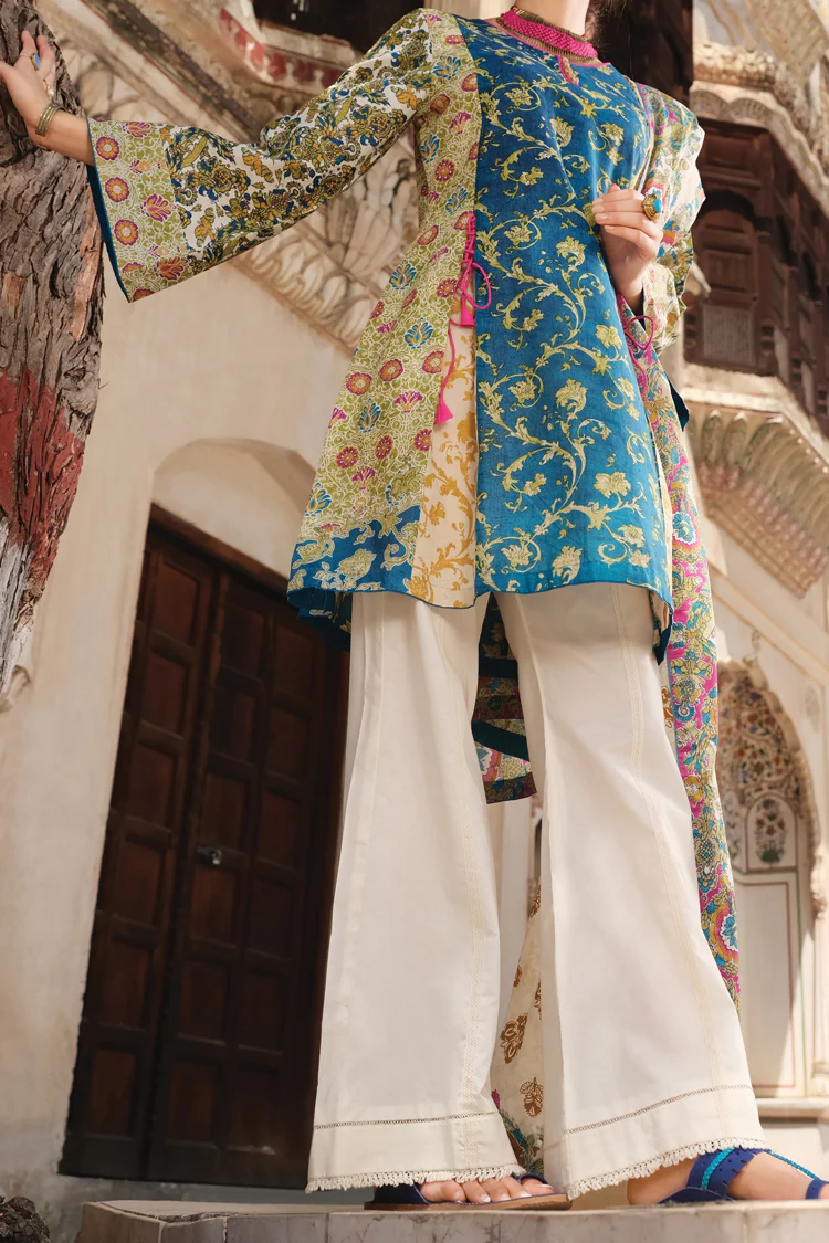 Beige Lawn 3Pc Stitched - ALP-720