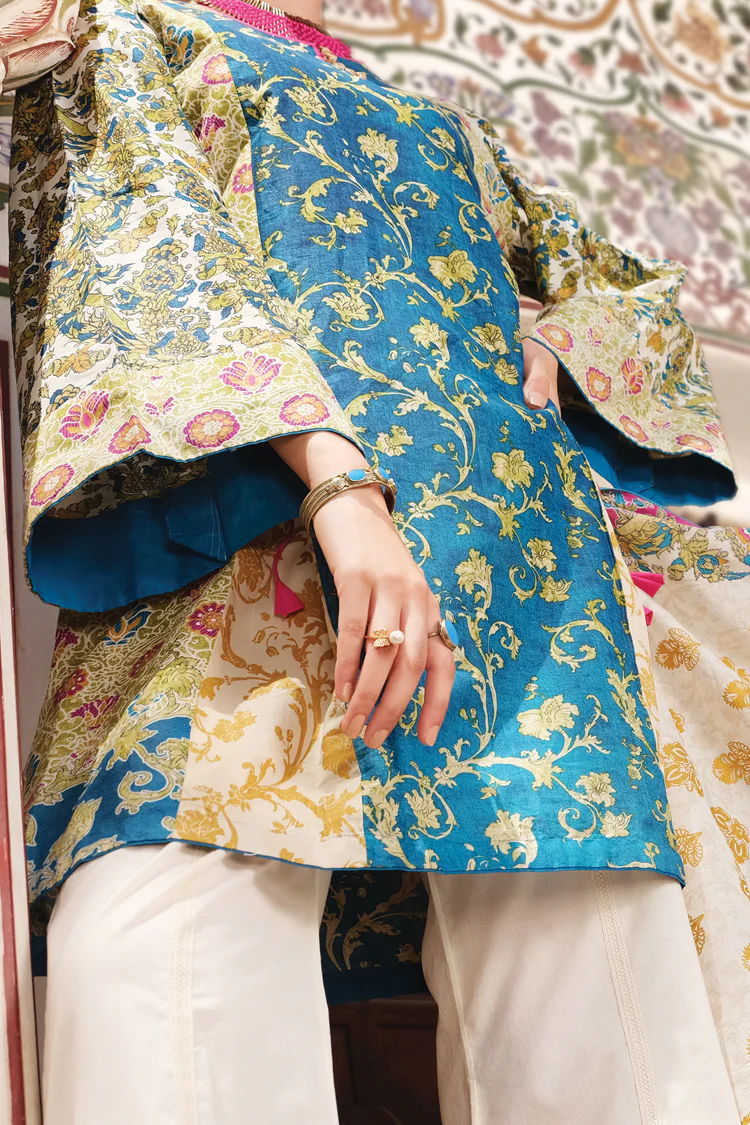 Beige Lawn 3Pc Stitched - ALP-720 - Image 3