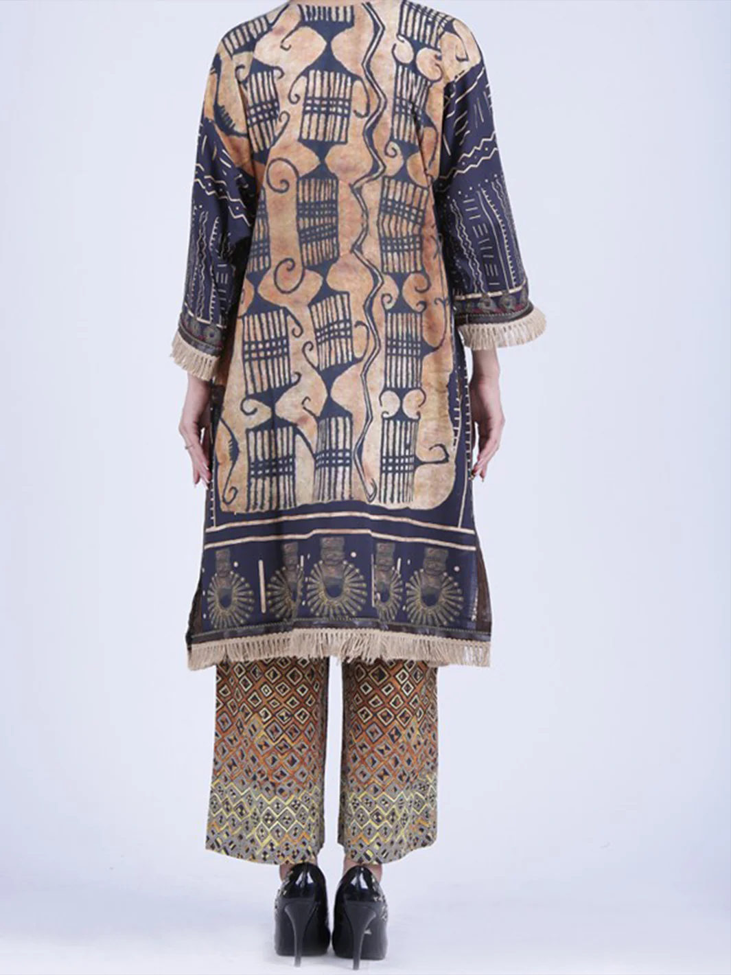 Black 3Pc Stitched - AWP-076 - Image 2