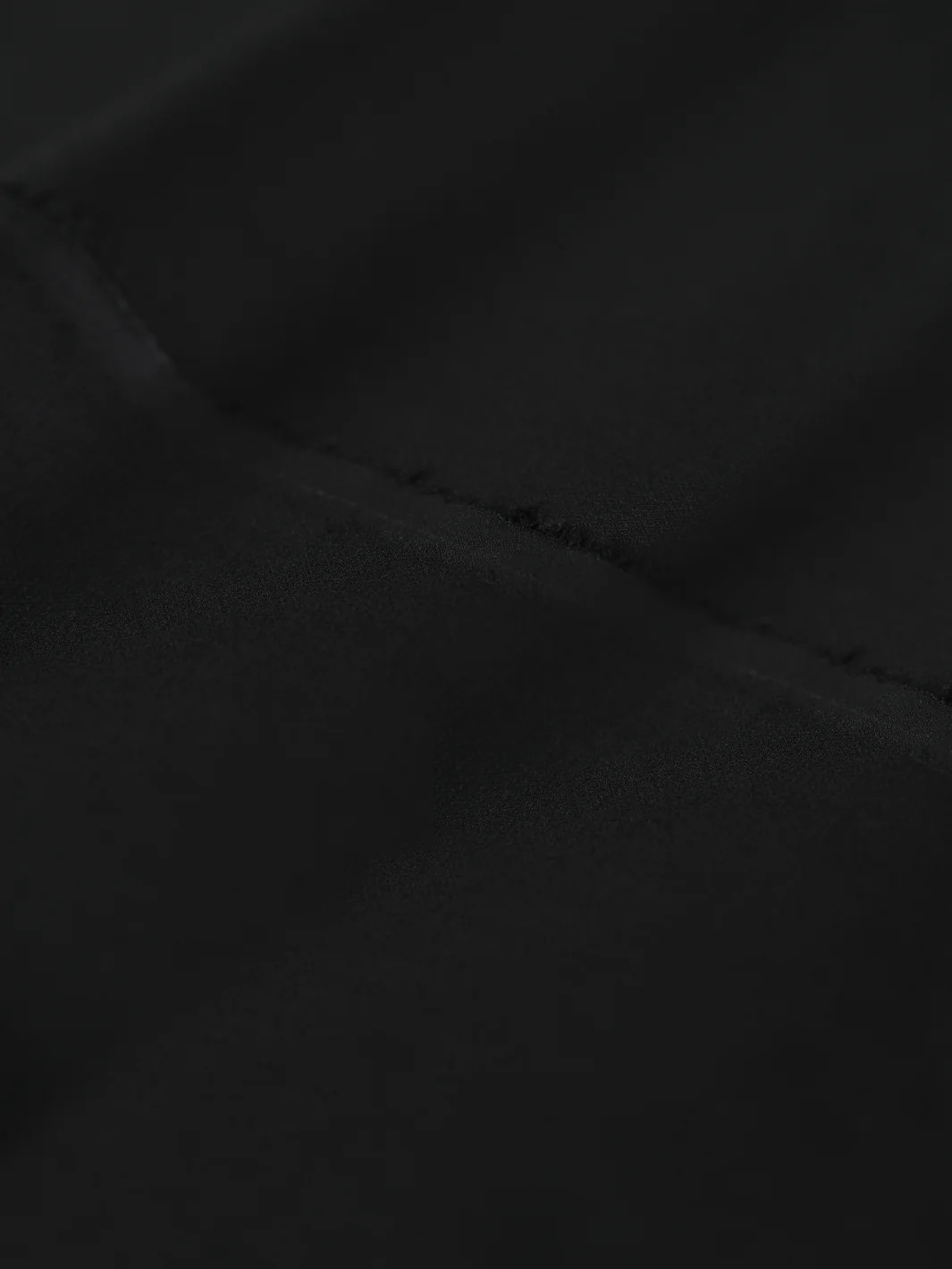Black Blended Unstitched Fabric - AL-UN-NZM-6239