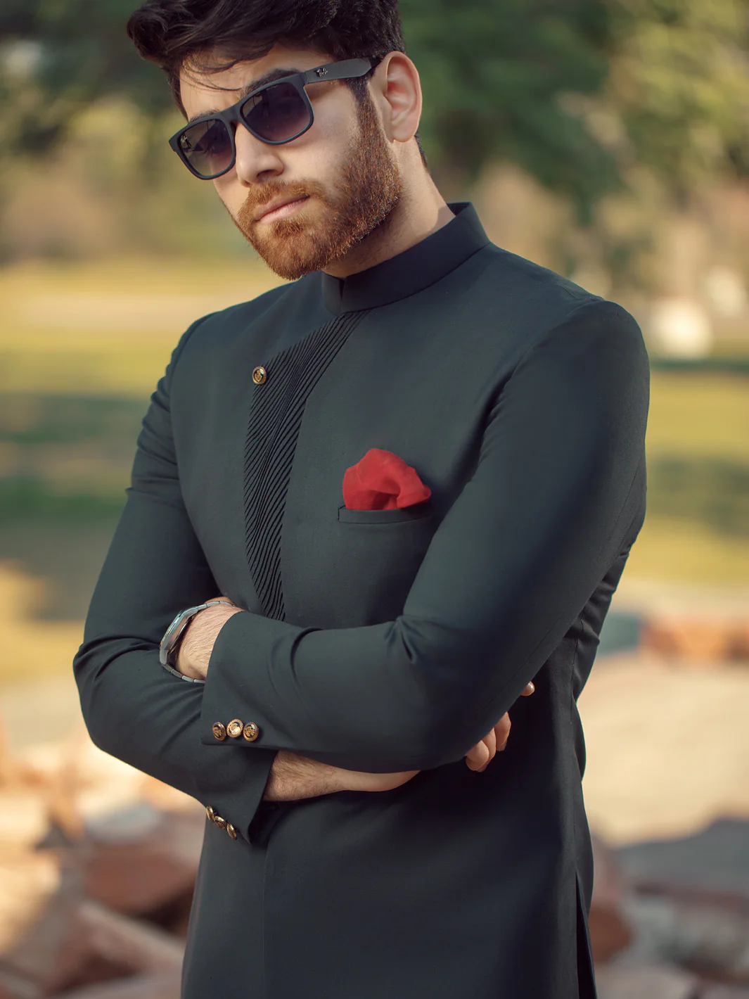 Black Prince Coat - AL-PCS-004 - Image 2