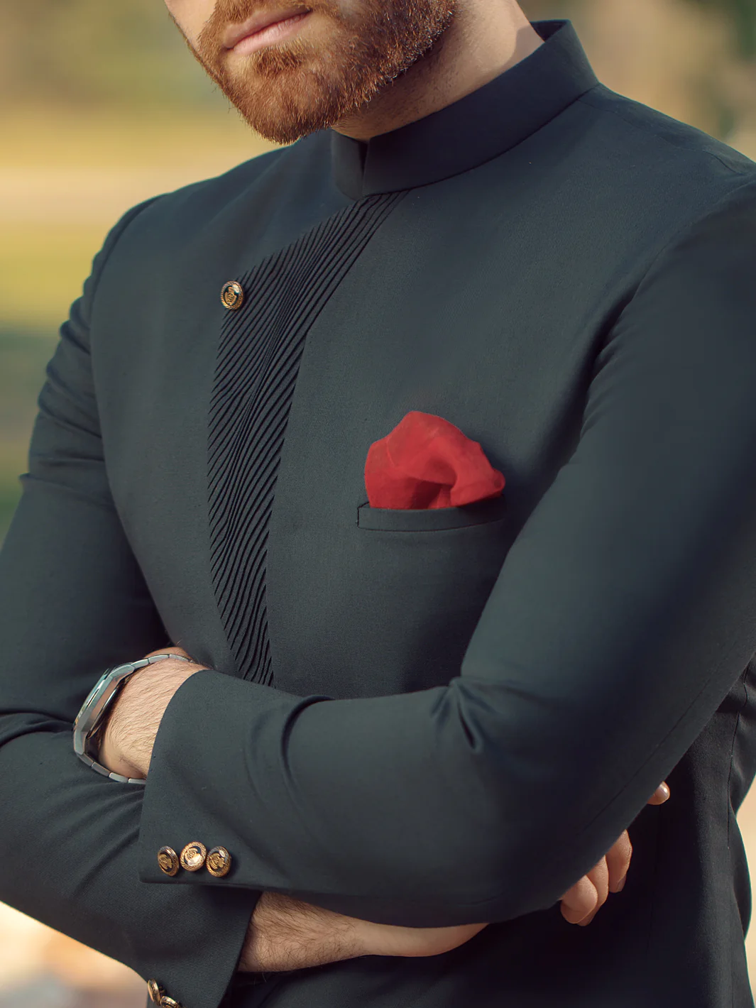 Black Prince Coat - AL-PCS-004 - Image 3