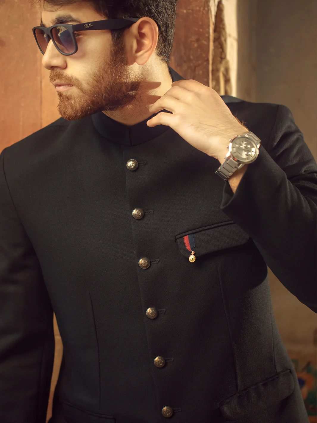 Black Prince Coat - AL-PCS-005 - Image 3