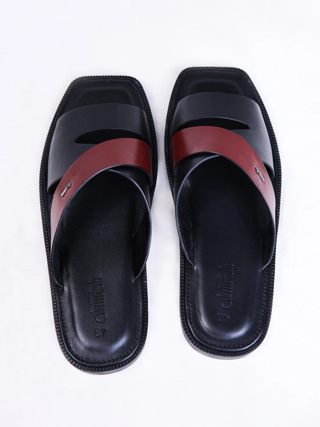Black Slippers - AL-MFW-SNDL-004 - Image 4