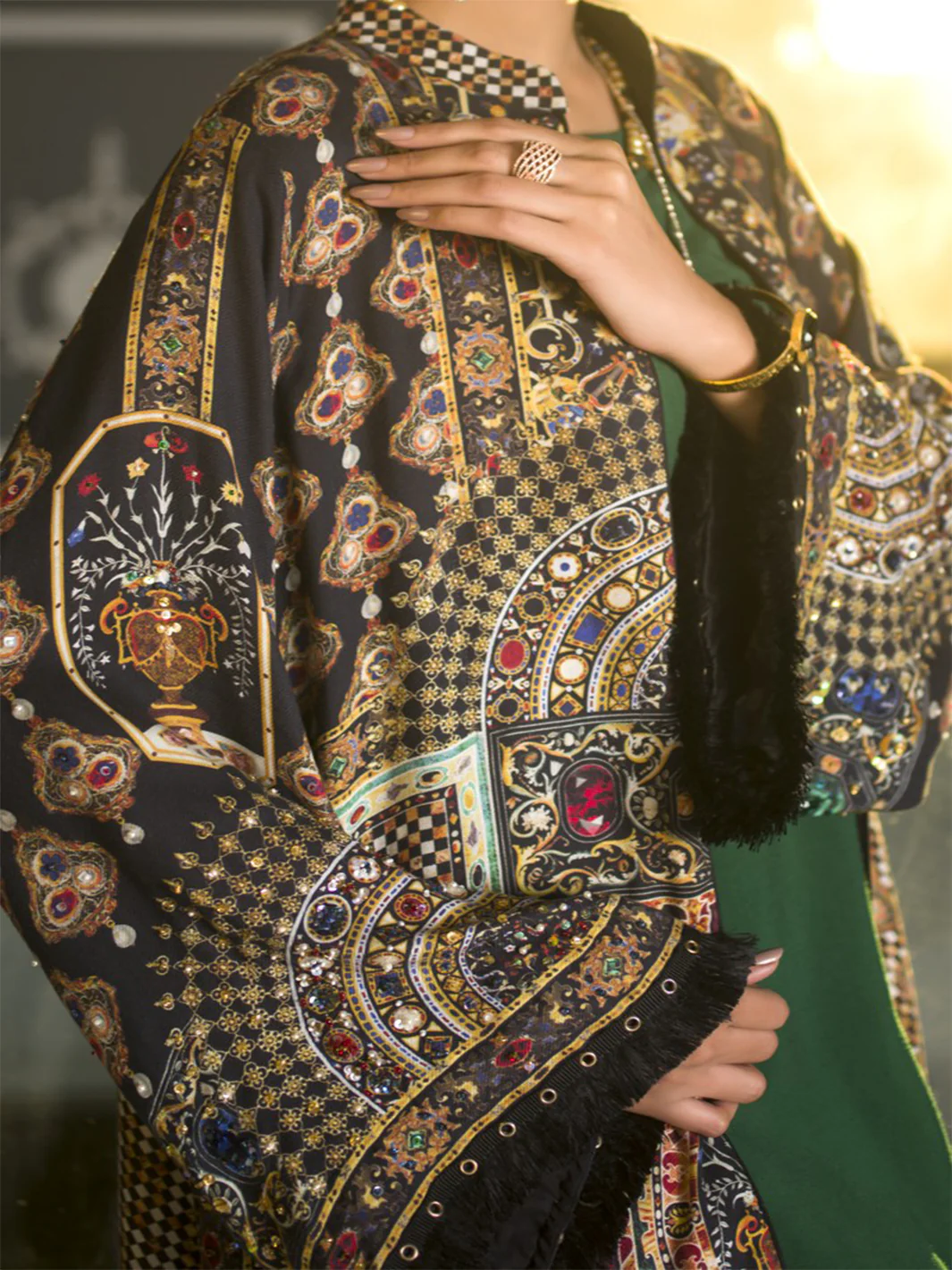 Black Tunic - LK-223 - Image 3