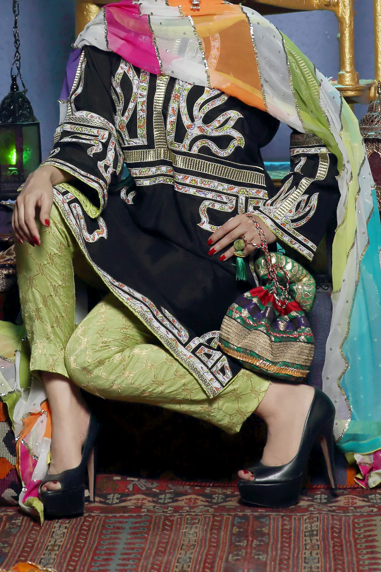 Black Tunic - LK-527 - Image 3
