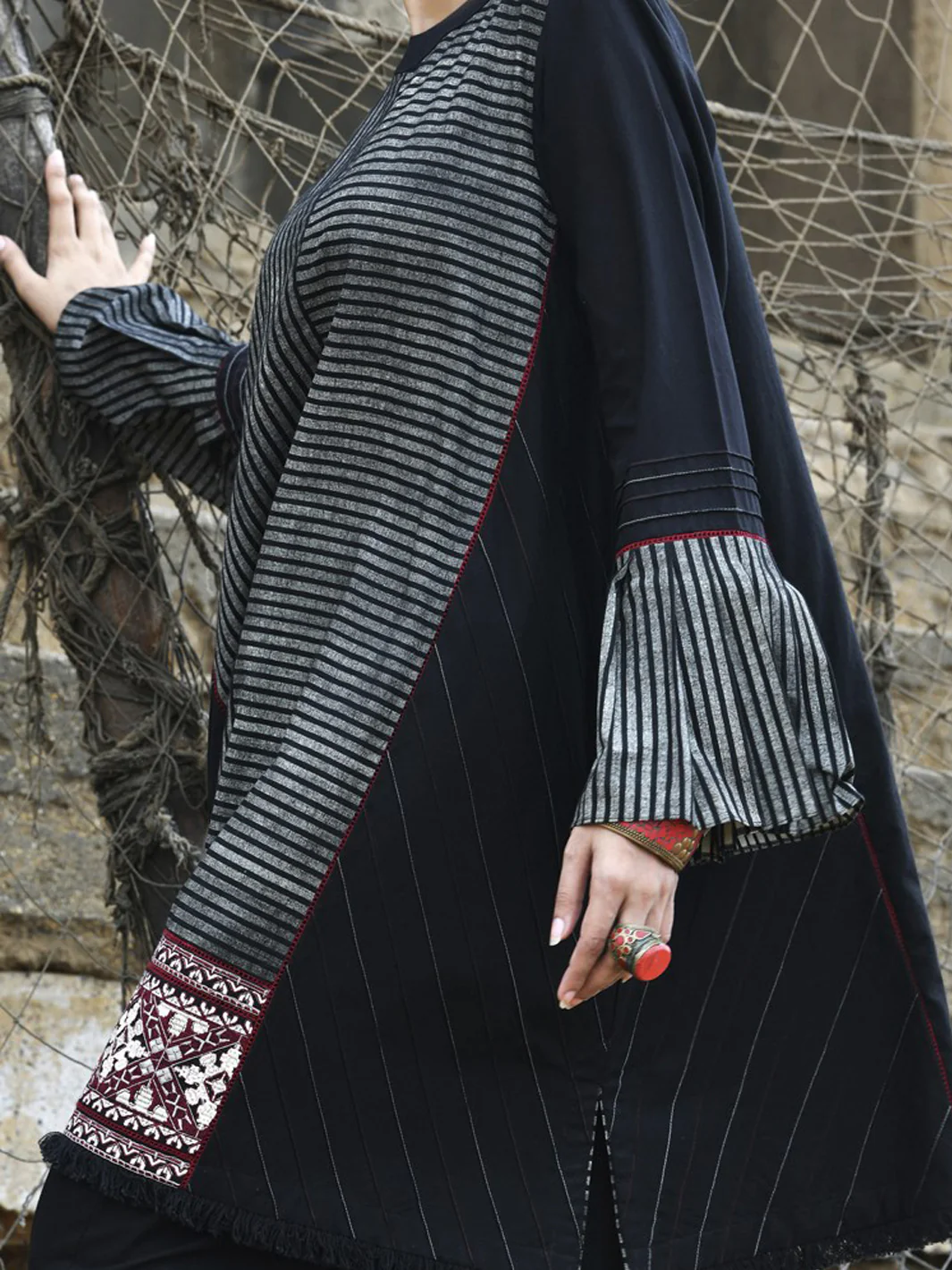 Black Tunic - LK-610 - Image 3