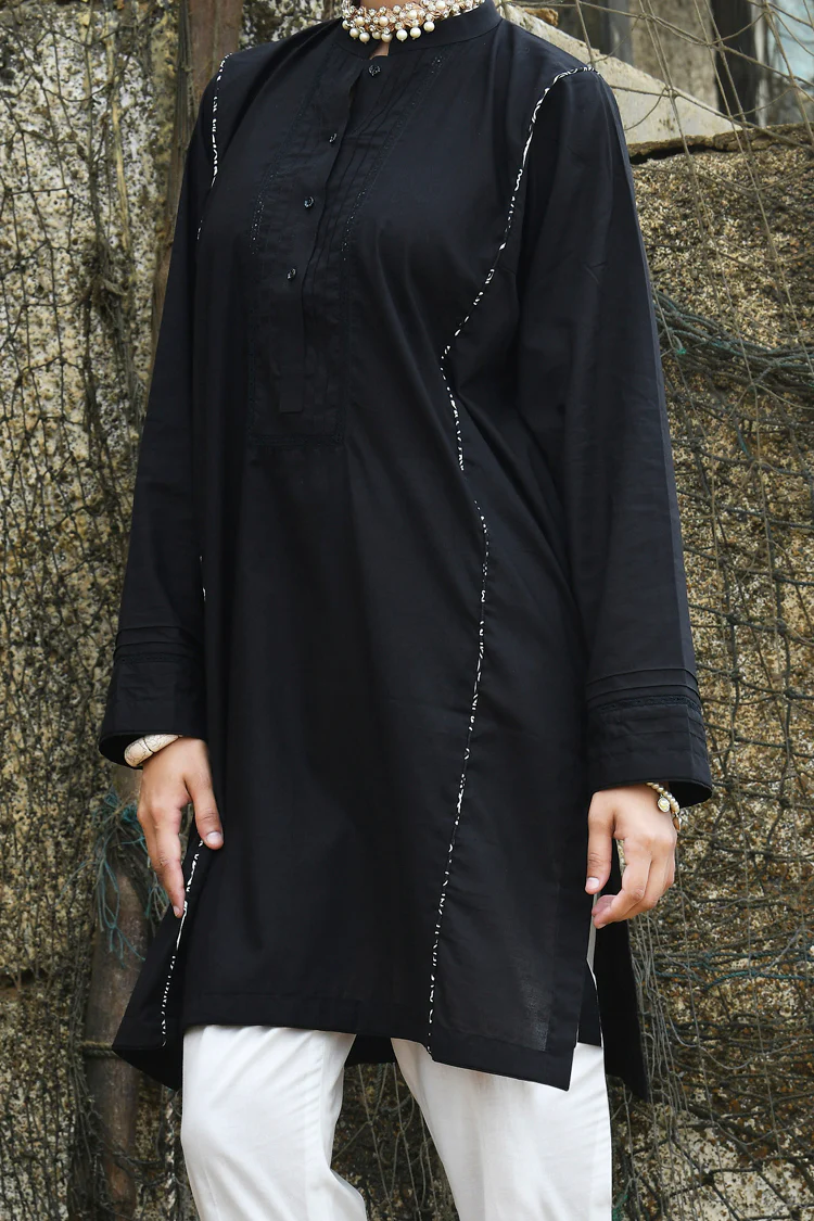 Black Tunic - LK-614 - Image 2