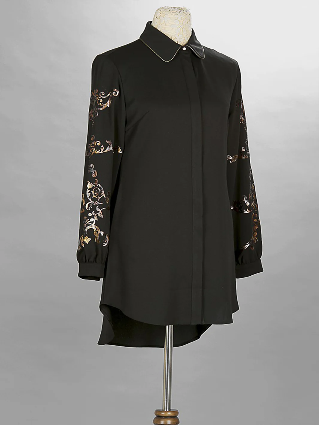 Black Women Top - LSK-2011 - Image 4