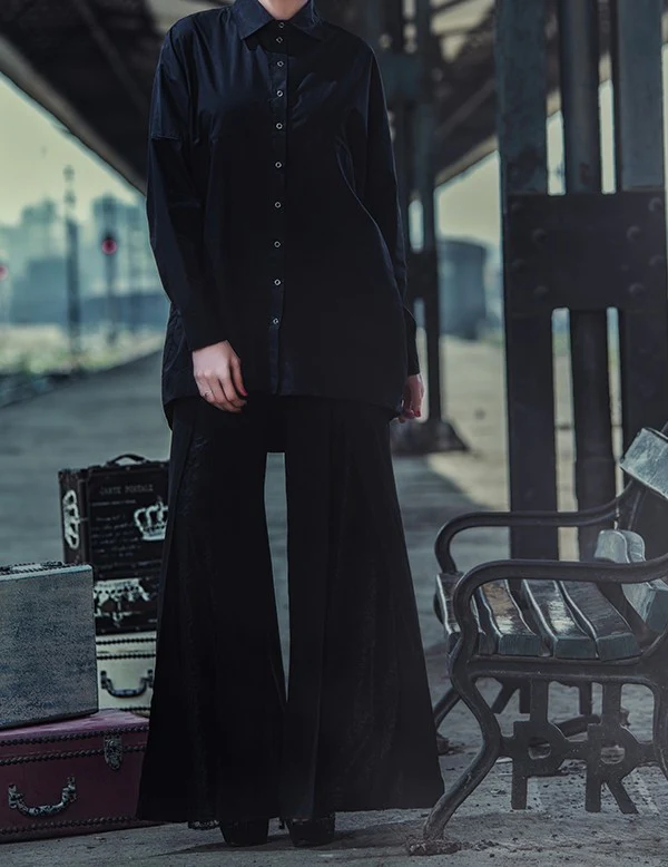 Black Women Top - LSK-2015A