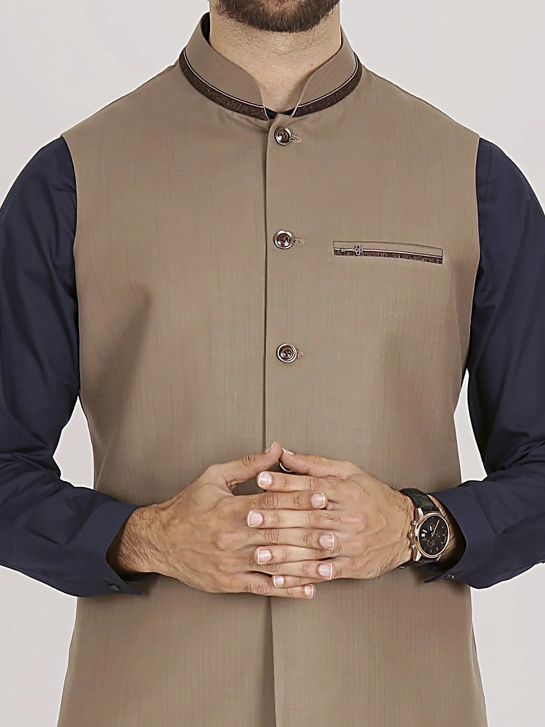 Blended Waistcoat - WC-163-125 - Image 3