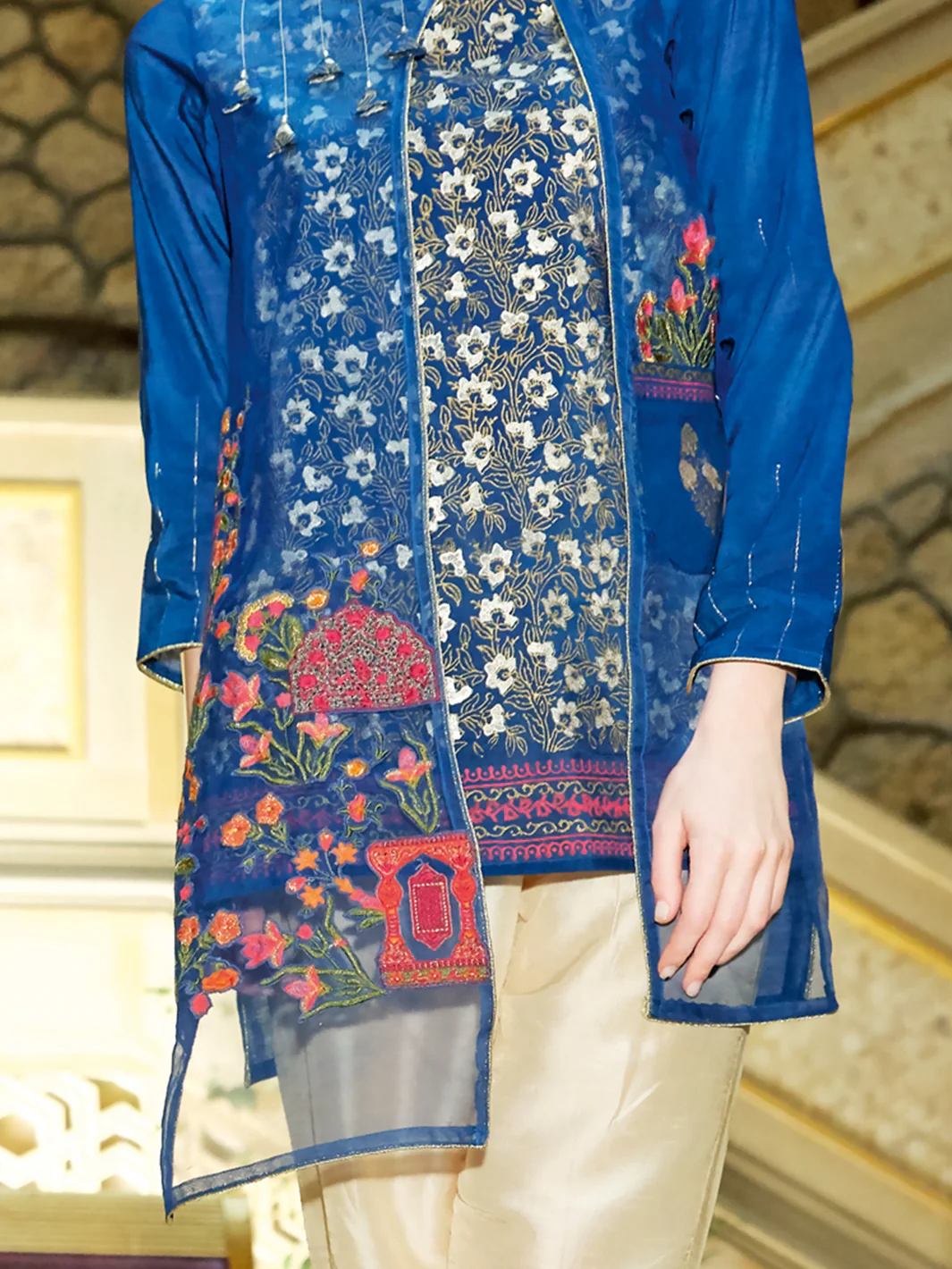 Blue Tunic - LK-682 - Image 2