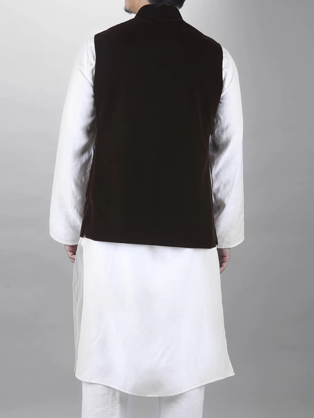 Brown Waistcoat - WC-132 - Image 3