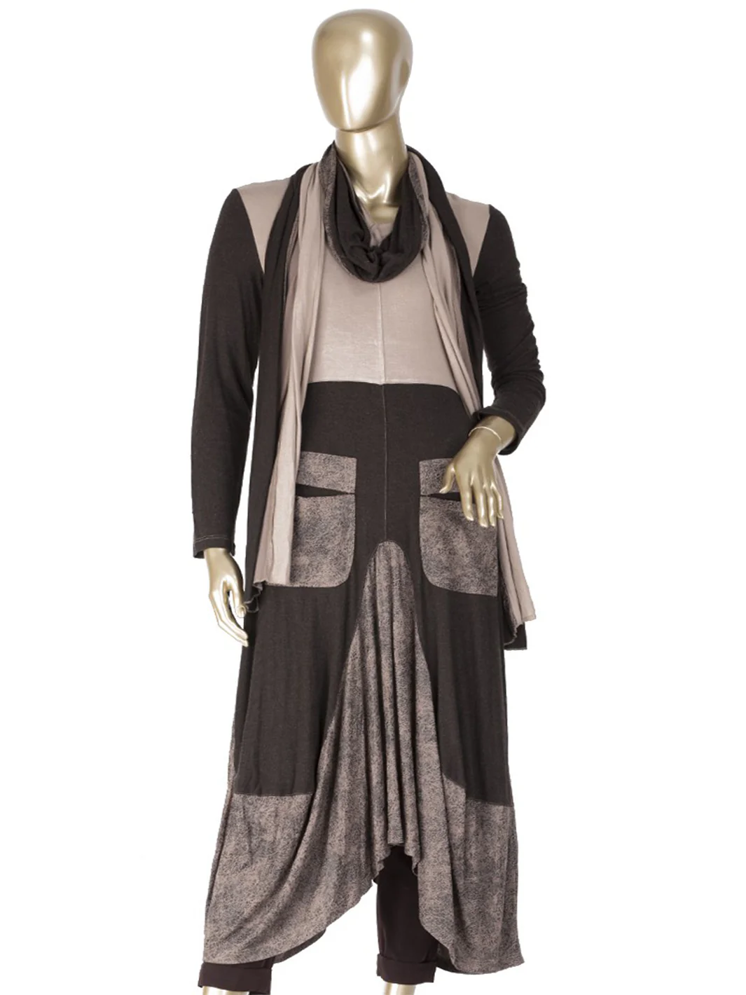 Brown Women Top - LK-2001B