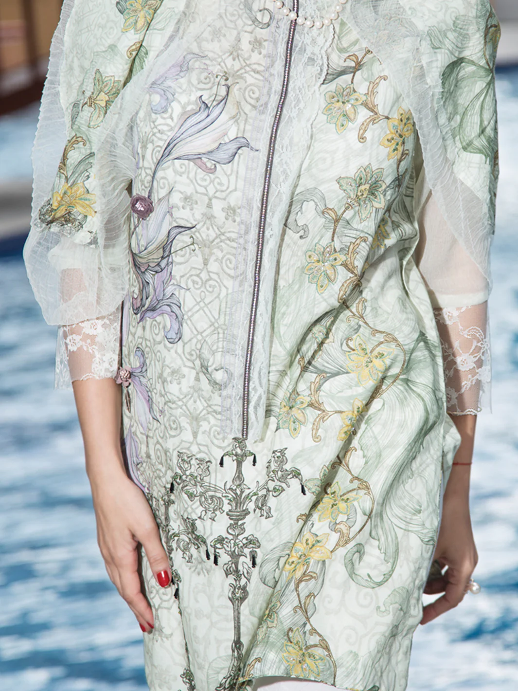 Creamy Yellow Tunic - ALP-LK-499 - Image 2