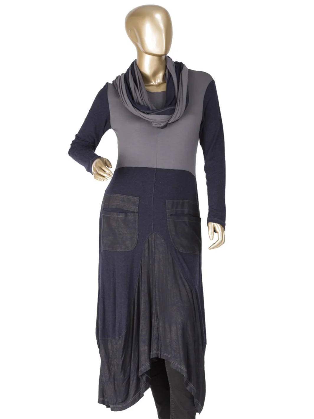 Dark Blue Women Top - LK-2001A