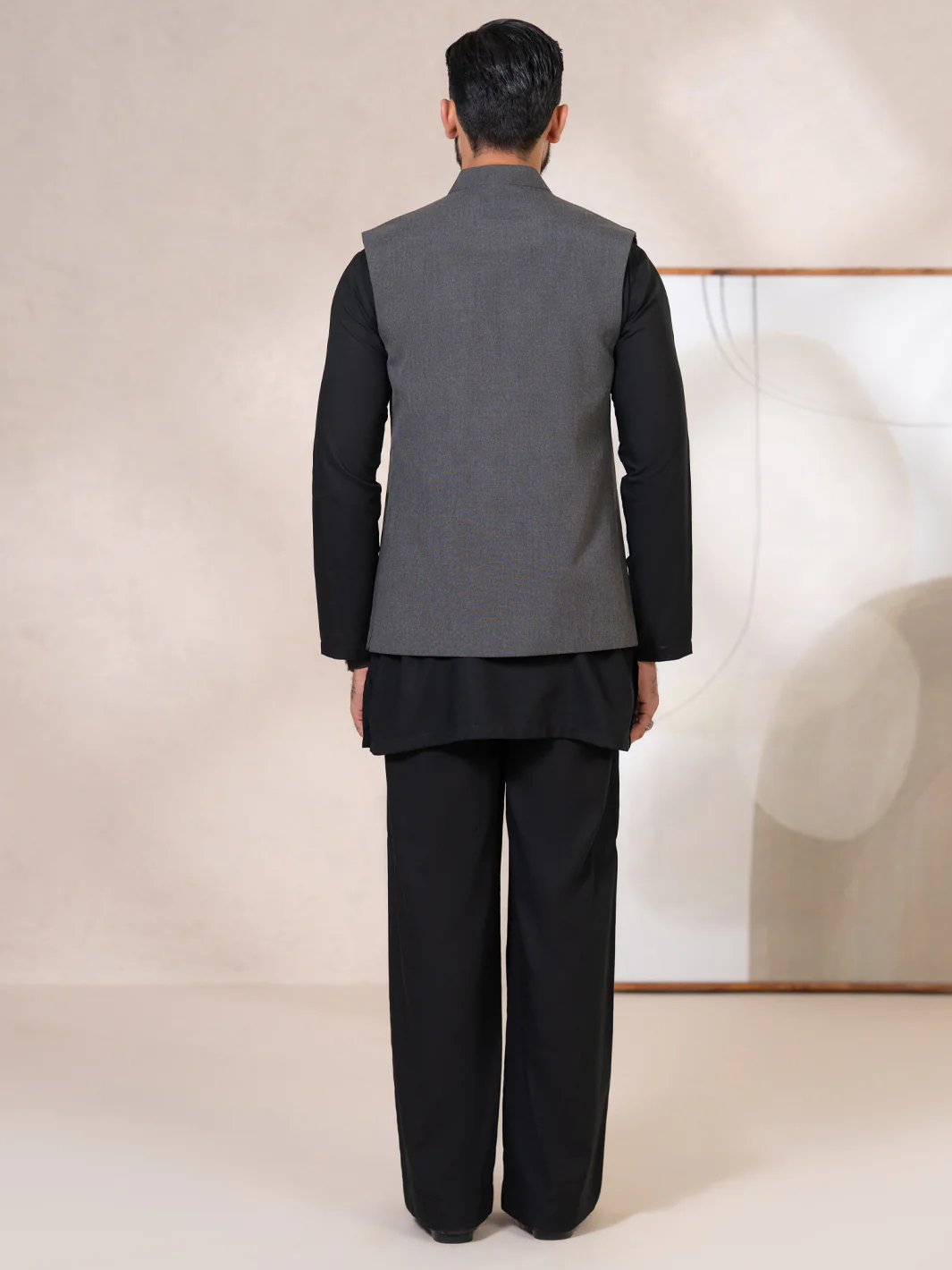 Grey Waistcoat - AL-WC-638 - Image 3
