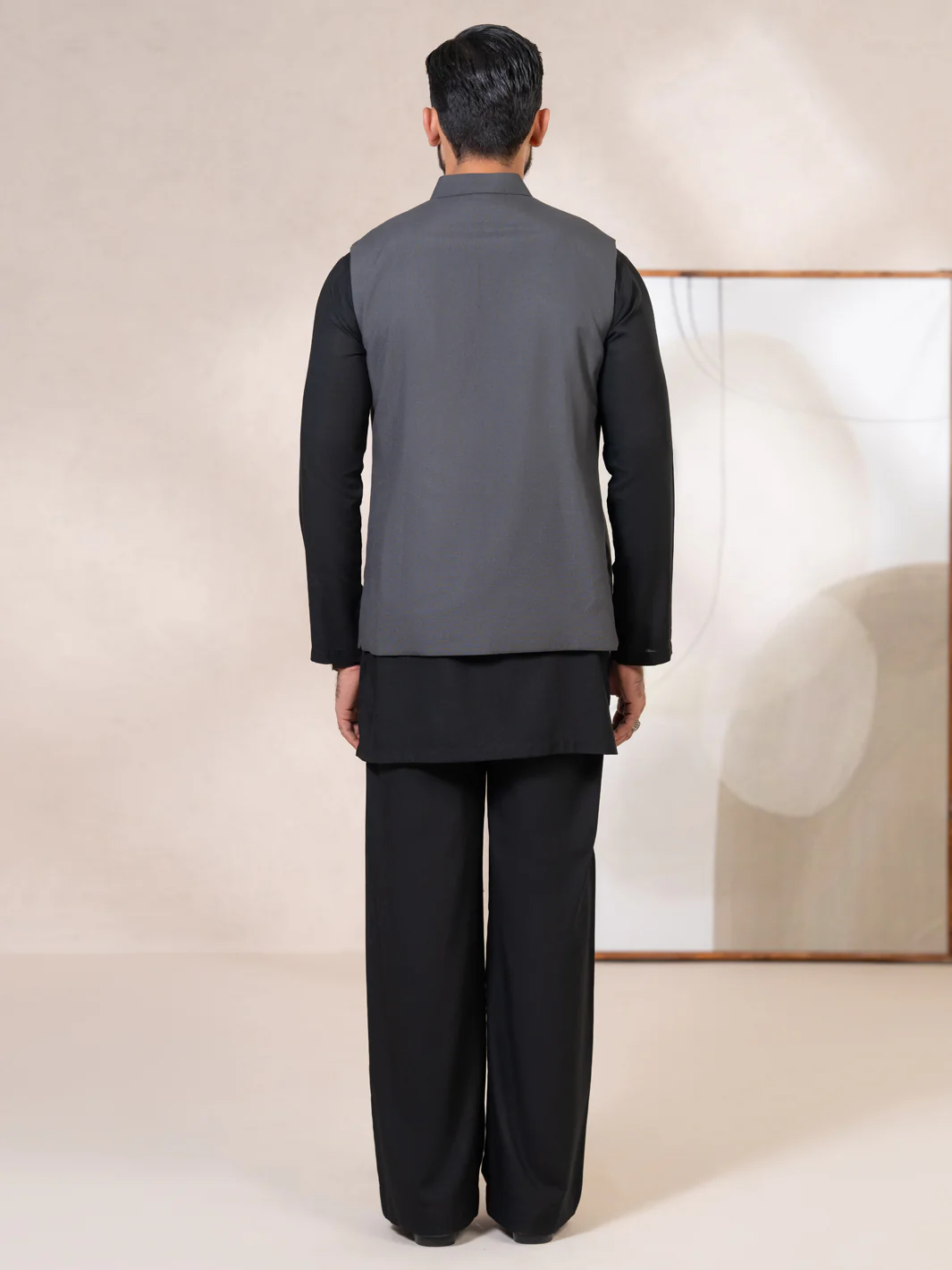 Grey Waistcoat - AL-WC-639 - Image 3