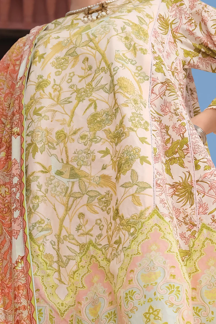 Ivory Lawn 3Pc Stitched - ALP-727 - Image 2